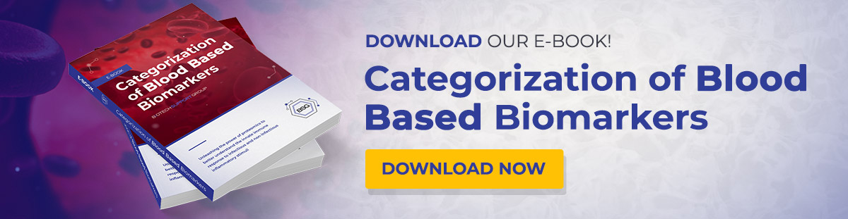Download our E-Book! Categorization of Blood Based Biomarkers